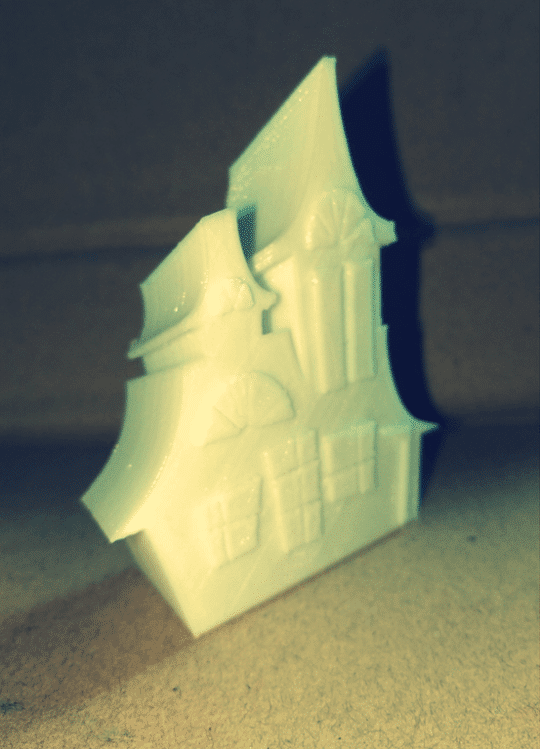 3D printed Haunted House!
