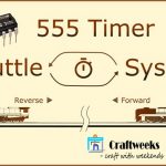 Train Model Village with 555 Timer Shuttle System
