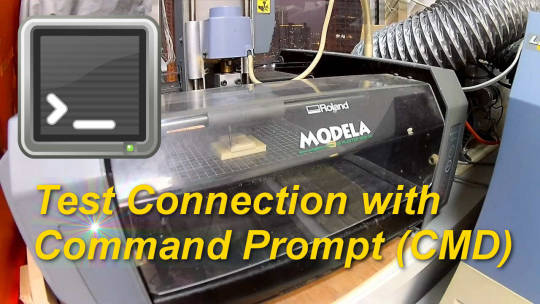 Roland MODELA MDX-15/20 COM端口連接的簡單指令碼測試