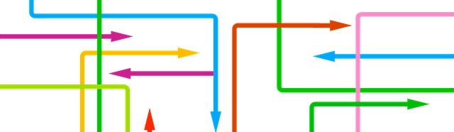 Image: arrows pointing different directions