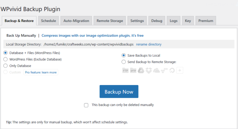 Free WordPress Migration Tool – WPvivid Backup & Migration Plugin ...